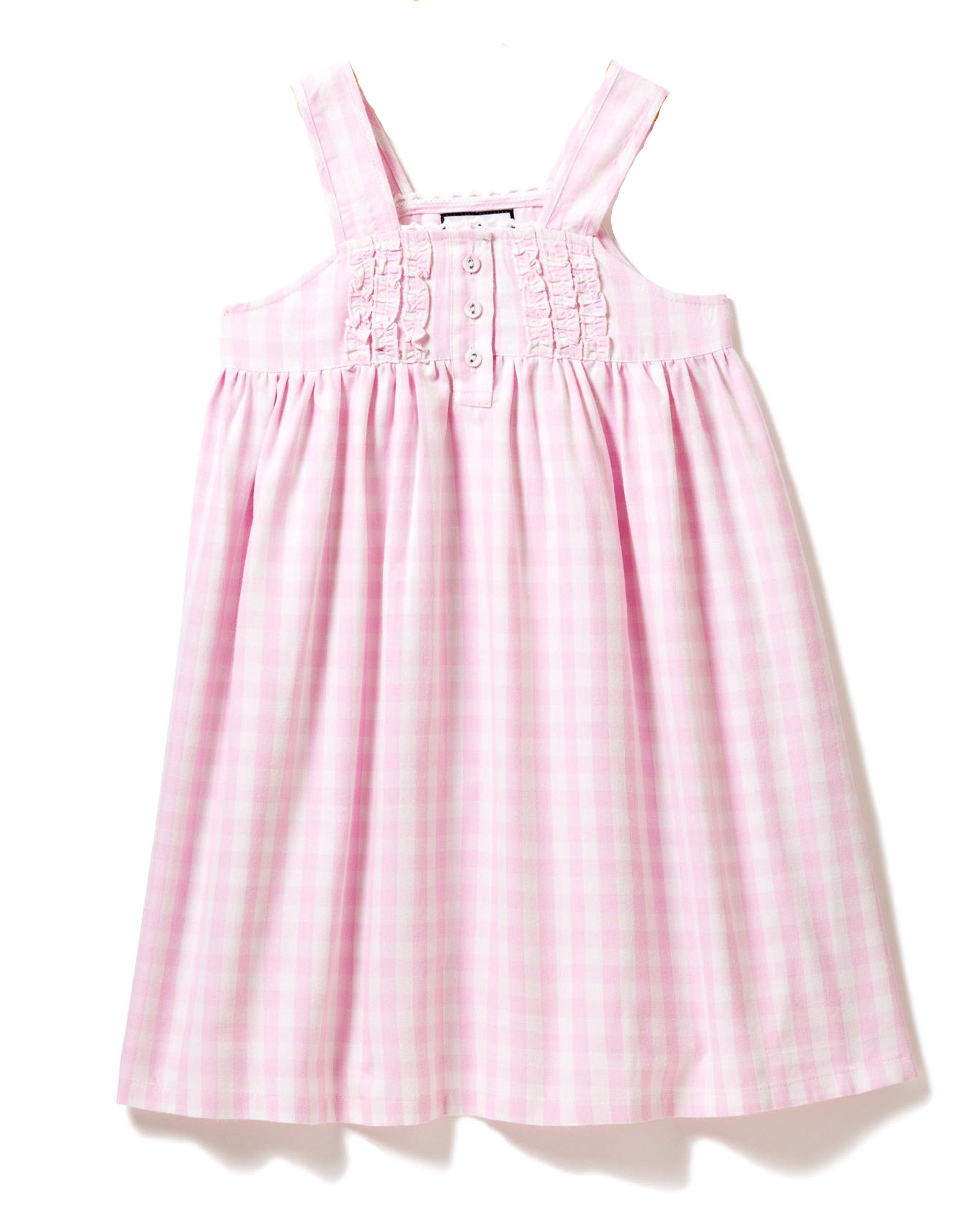 Petite Plume Gingham Charlotte Nightgown image number 0